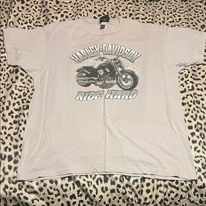 Harley-Davidson Gray Ride Hard T-Shirt